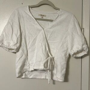 Madewell wrap top